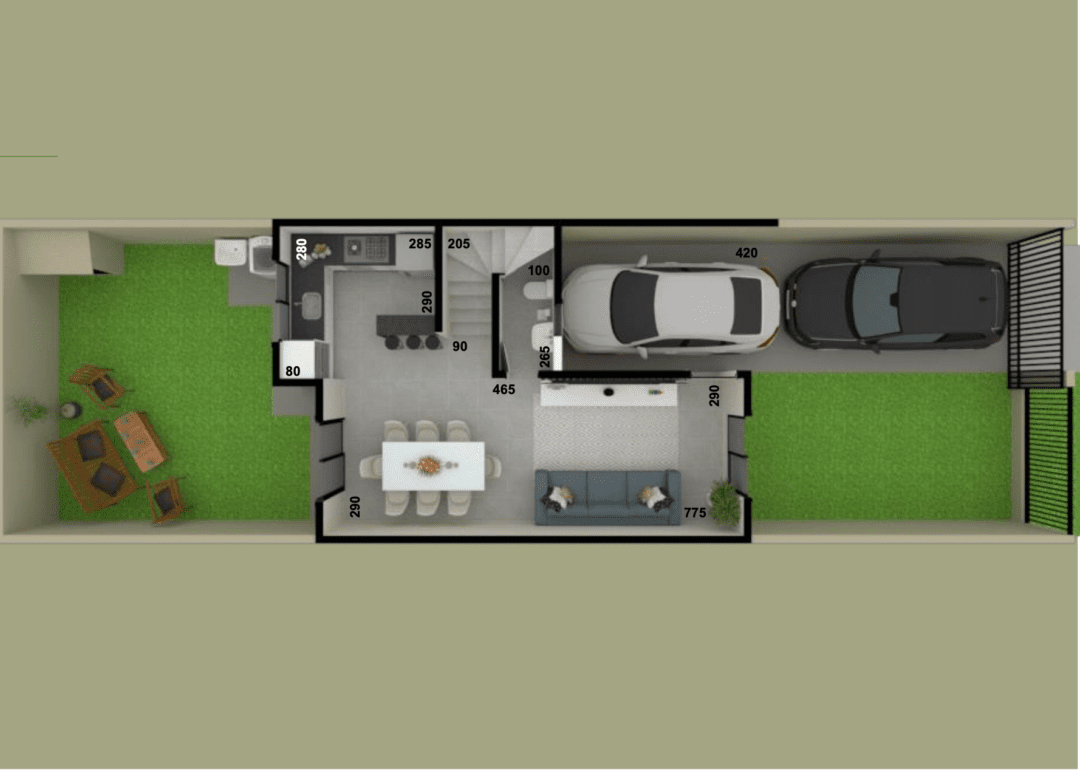 Duplex andar 1